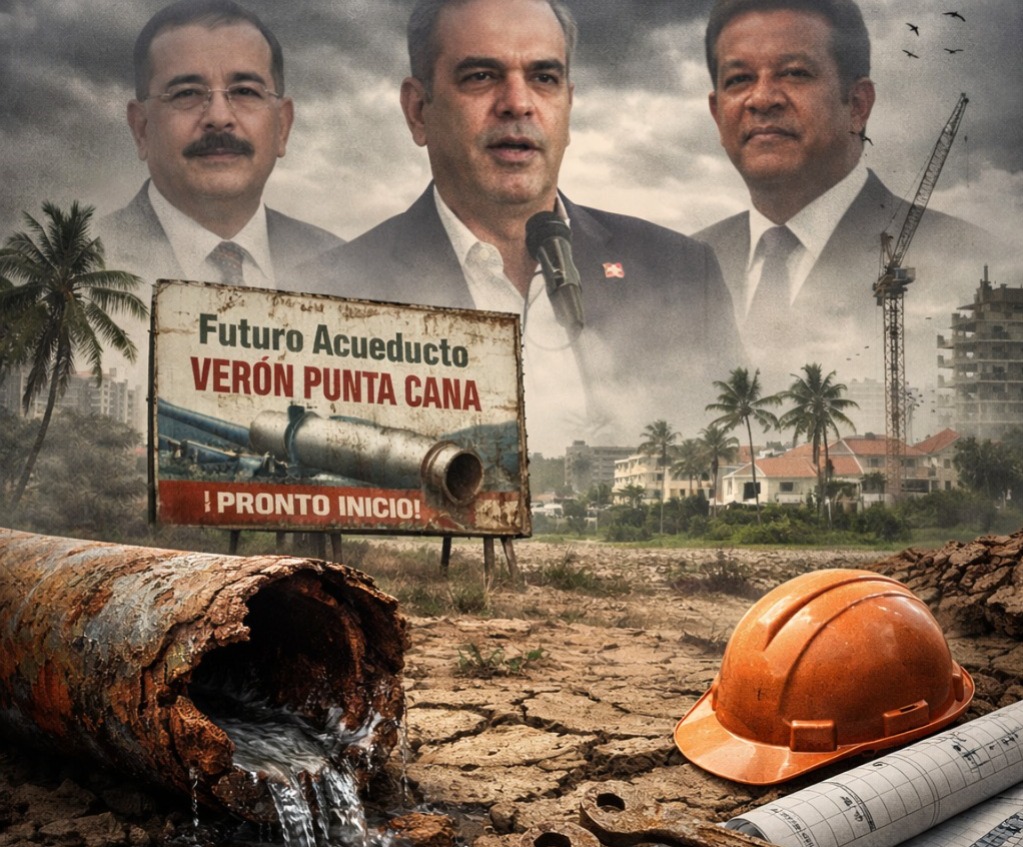 Verón espera CON LA BOCA SECA un acueducto