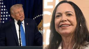 Trump dice que hablará con María Corina Machado sobre su posible rol en Venezuela | 2 | Trump dice que hablará con María Corina Machado sobre su posible rol en Venezuela - Noticias de hoy en República Dominicana | De Último Minuto