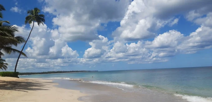 Cielo nublado marca el clima en Punta Cana este martes 10