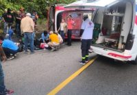 Volcadura de autobús deja al menos 14 heridos en la carretera Casabito–Constanza