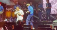 El Blachy sorprende en concierto de Juan Luis Guerra y desata euforia en el Estadio Cibao