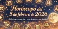 Horóscopo del 5 de febrero de 2026