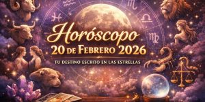 Horóscopo: Los astros marcan el rumbo de este 20 de febrero de 2026
