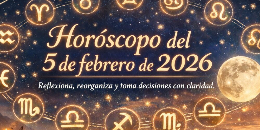 Horóscopo del 5 de febrero de 2026