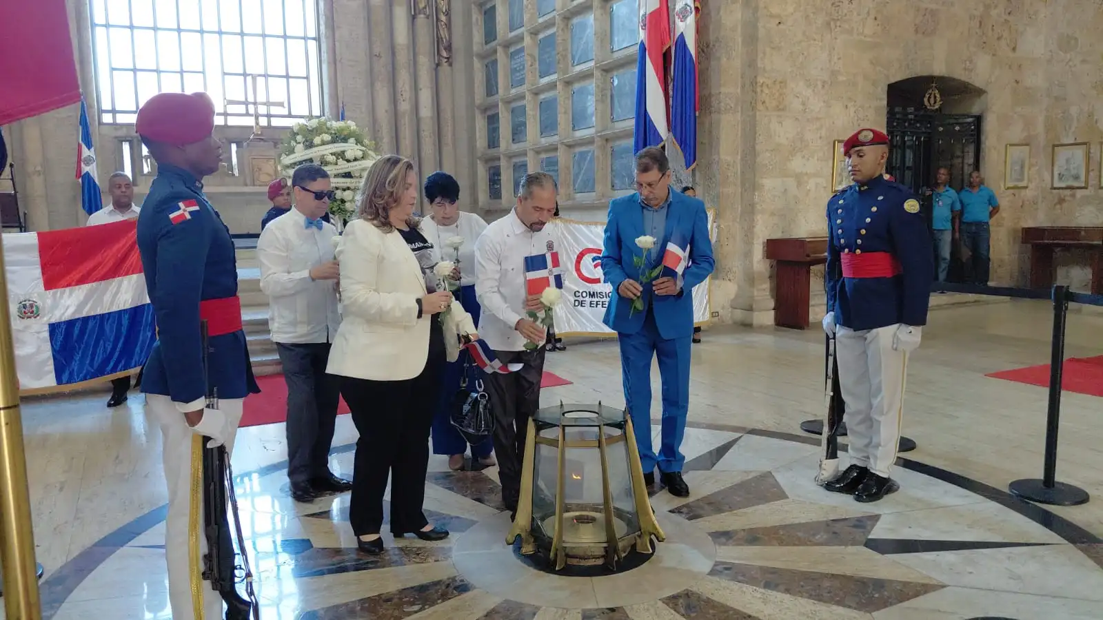 Efemérides Patrias realiza acto de recordación en el 53 aniversario de la muerte del héroe Francisco Alberto Caamaño