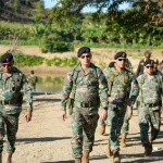 Comandante del Ejército supervisa carretera internacional y puestos fronterizos