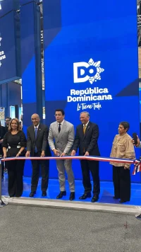 David Collado inaugura stand de República Dominicana en ANATO