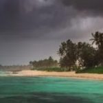 Frente frío deja lluvias dispersas y fuertes vientos este miércoles 4 en Punta Cana