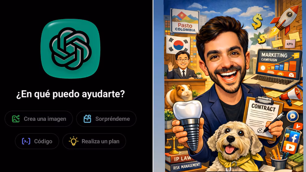 Tu caricatura en ChatGPT: por qué es peligroso compartirla públicamente