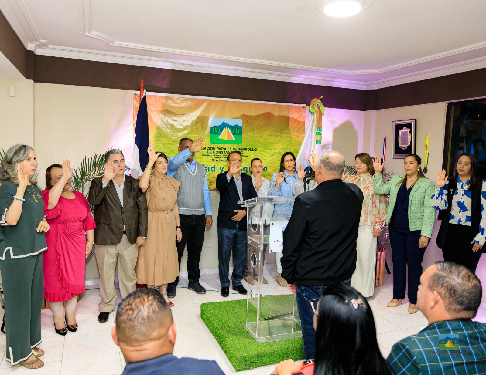 Juramentan directiva Asociación para el Desarrollo de Constanza 2025 - 2027