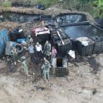 Autoridades desmantelan depósito clandestino de residuos y paralizan empresas vinculadas