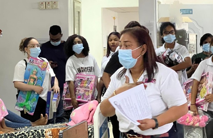 Fundación Mi Milagro Isanely lleva donativos a más de 800 niños hospitalizados en SD