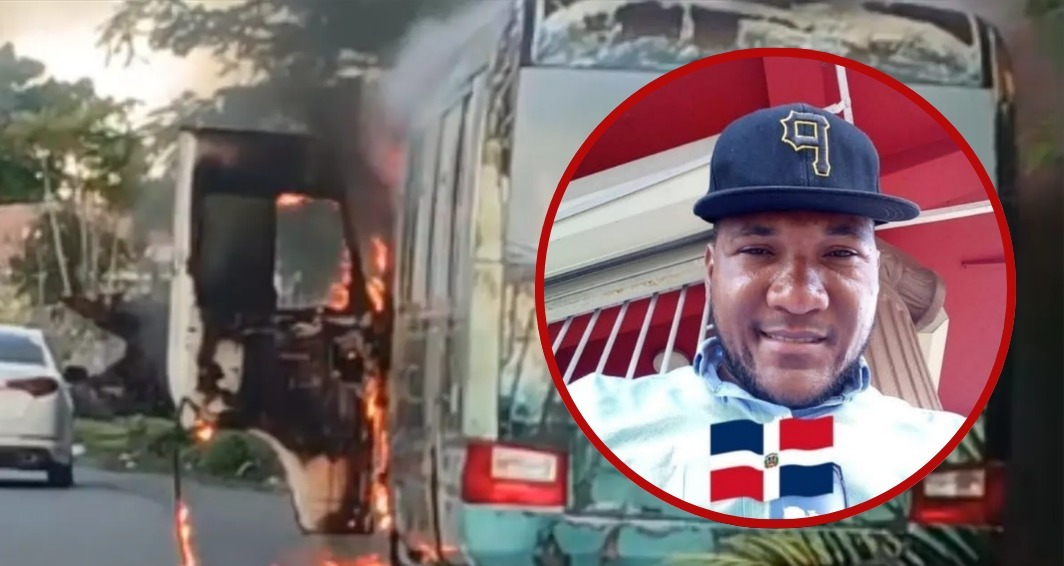 Fallece conductor que luchaba por su vida tras incendio de autobús turístico en Bávaro