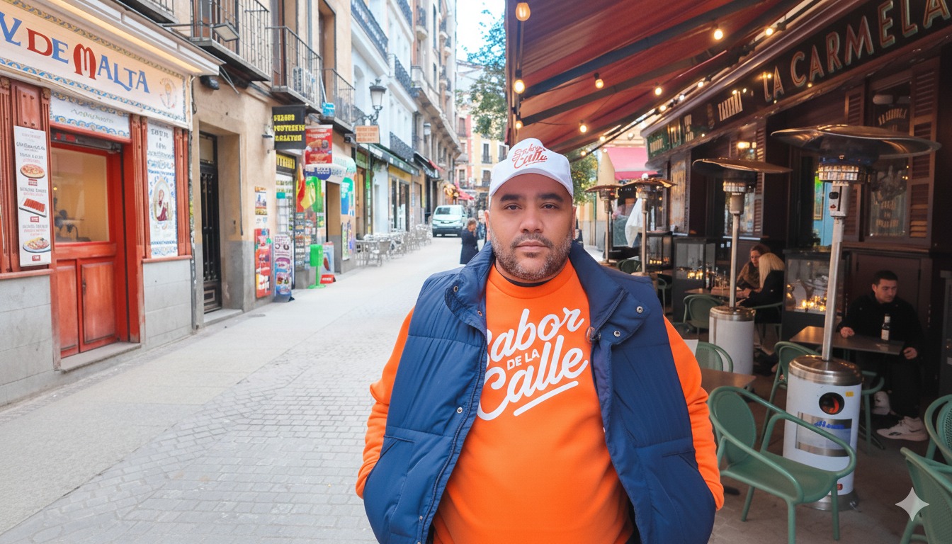 Desde Madrid, periodista Cristian Santana conecta la cocina española con el sazón dominicano en “Sabor de la Calle”