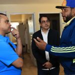 Julio Landrón supervisa labores en Centro de Atención Primaria La Yagua afectado por inundaciones en Gaspar Hernández