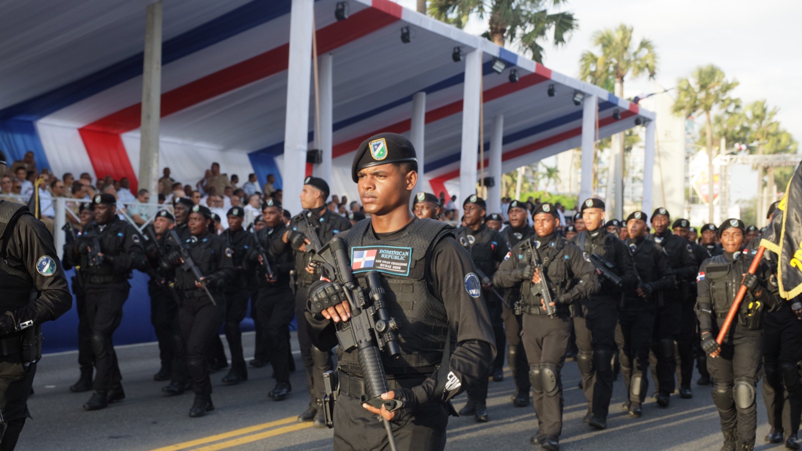 Policía Nacional resalta avances y compromiso patrio en desfile por la Independencia