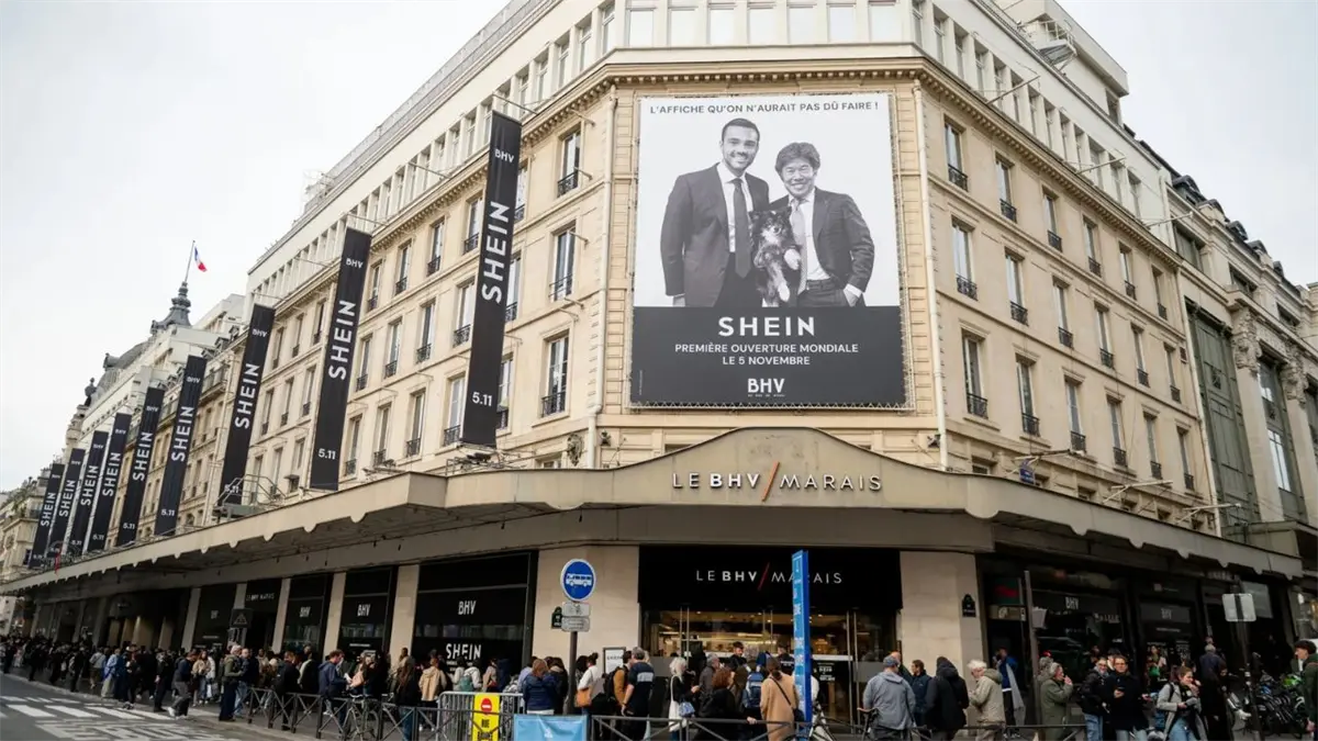 Shein inaugura cinco nuevas tiendas físicas en Francia tras pausar su expansión en 2025