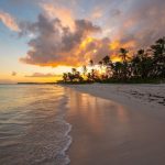 Cielo nublado por vaguada hoy en Punta Cana
