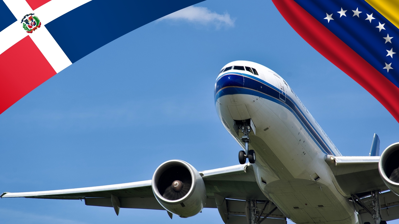 República Dominicana y Venezuela reactivarán vuelos comerciales tras casi dos años de suspensión