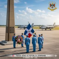 Fuerza Aérea de República Dominicana conmemora su fundación este 15 de febrero