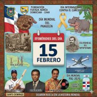 Efemérides del 15 de febrero