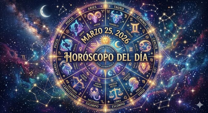 Horóscopo del 25 de marzo de 2026