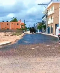 Alcaldía de Verón–Punta Cana avanza con trabajos de asfaltado en Doña Yirda