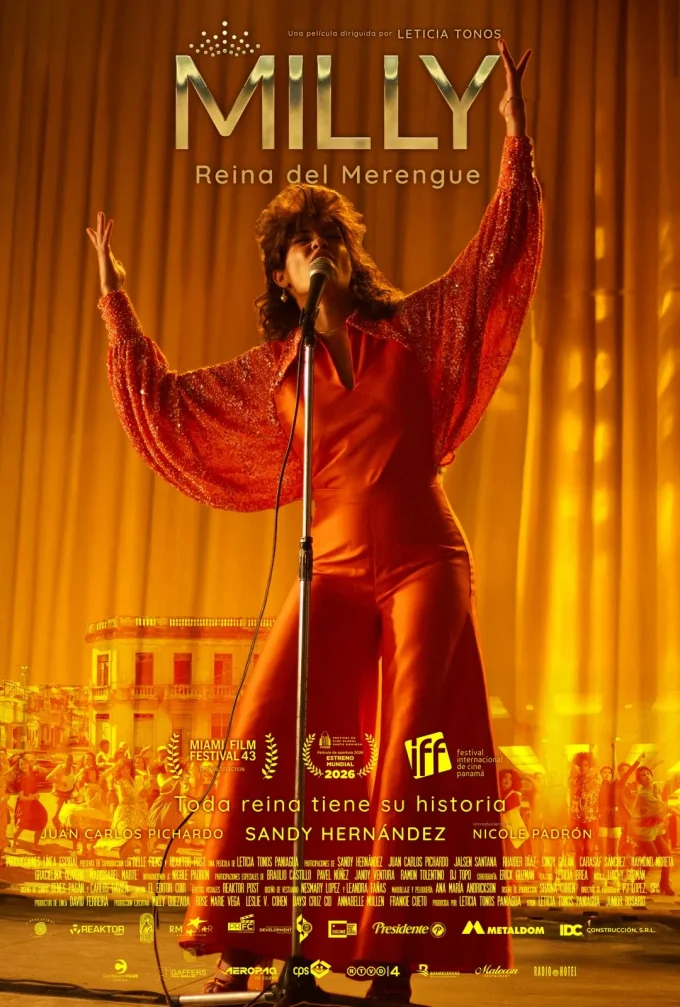 “Milly, Reina del Merengue” llegará a todos los cines el 16 de abril