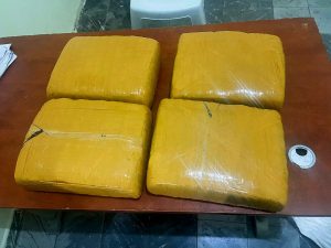 Ejército ocupa cuatro pacas de presunta marihuana abandonadas en zona fronteriza de Elías Piña