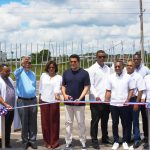 David Collado inaugura verja perimetral del Santuario Santo Cristo de los Milagros en Monte Plata