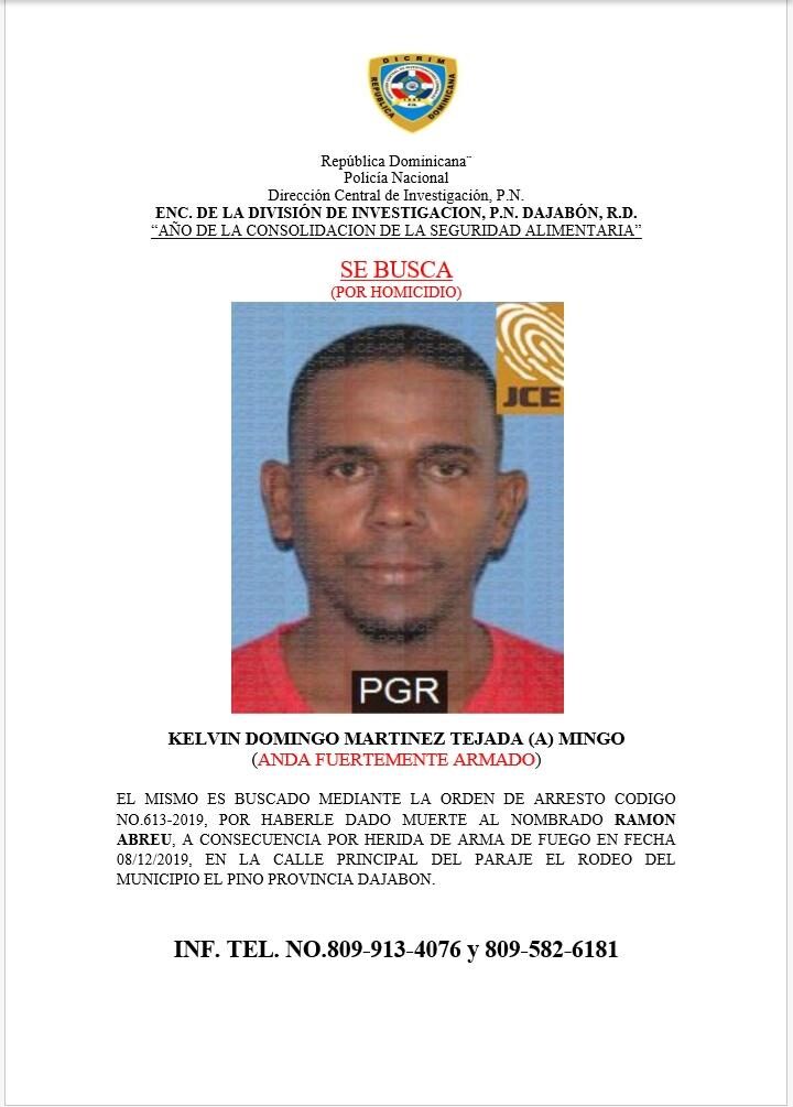 Capturan en Santo Domingo Este a prófugo acusado de homicidio ocurrido en Dajabón en 2019 - Noticias de hoy en República Dominicana | De Último Minuto